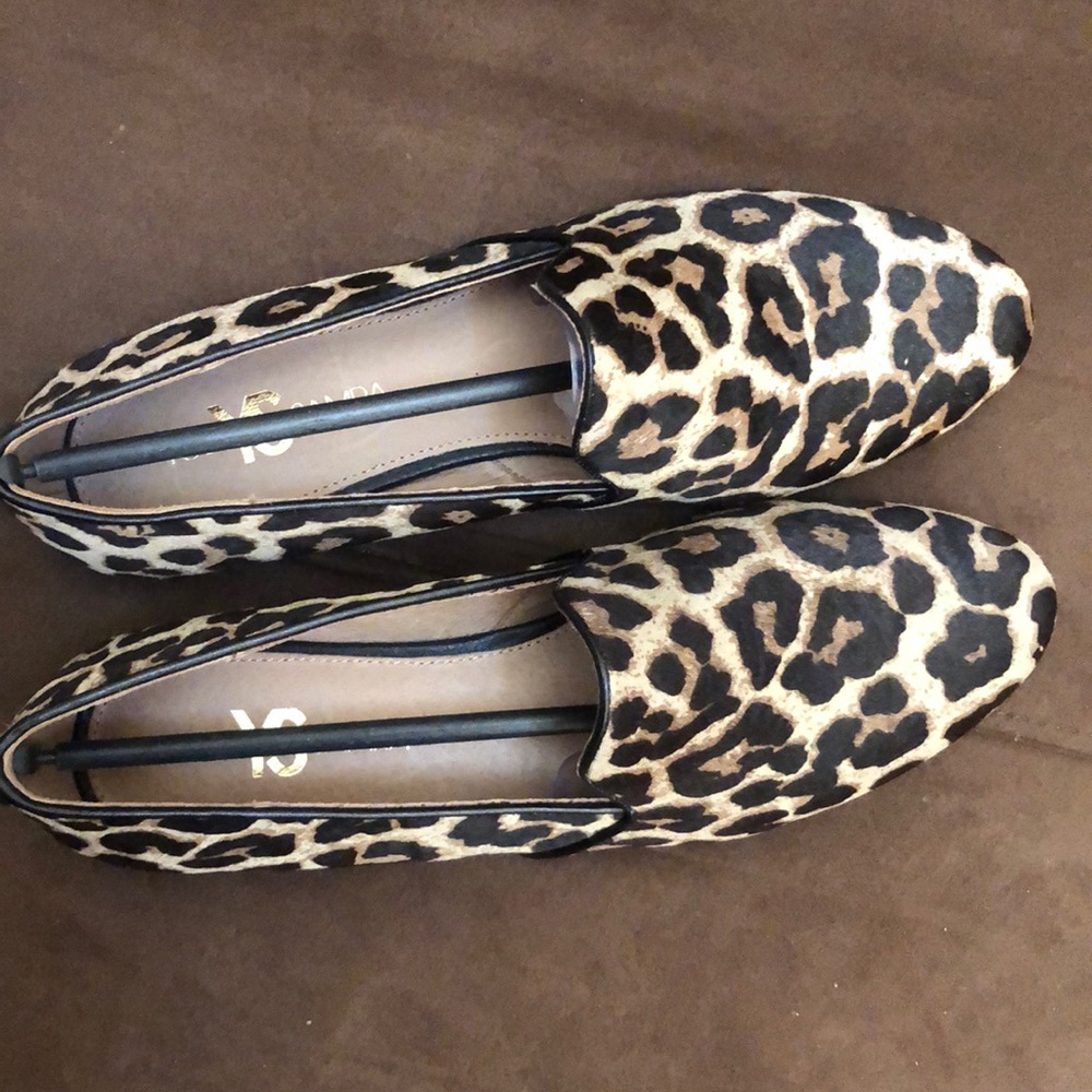 Yosi Samra Leopard loafers size 8 **NEW**